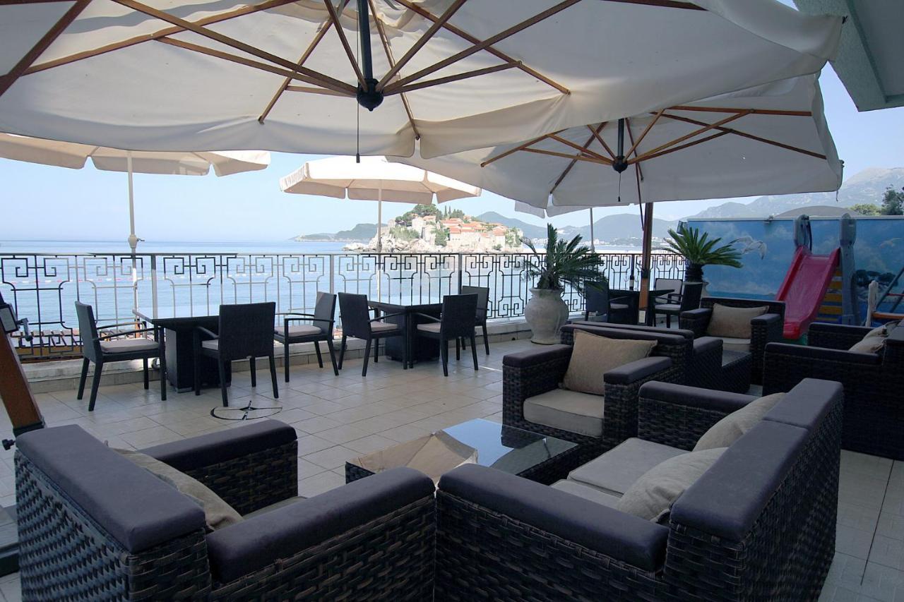Studio Apartman Sveti Stefan Appartement Buitenkant foto