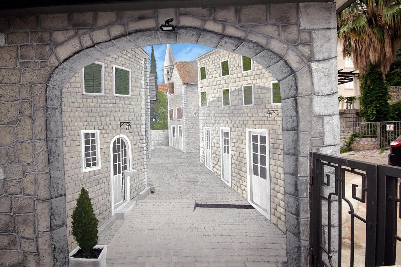 Studio Apartman Sveti Stefan Appartement Buitenkant foto