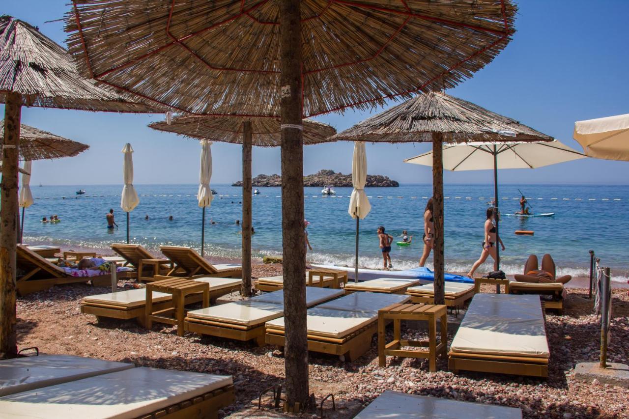 Studio Apartman Sveti Stefan Appartement Buitenkant foto