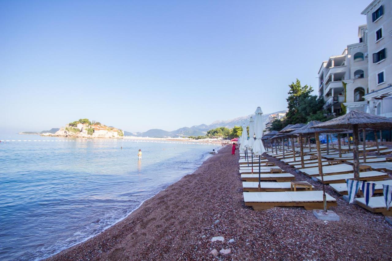 Studio Apartman Sveti Stefan Appartement Buitenkant foto